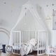 Jabadabado  Bed canopy light grey Κουνουπιέρα Γκρί