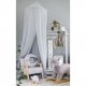 Jabadabado  Bed canopy light grey Κουνουπιέρα Γκρί