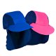 Jakabel παιδικό καπέλο ηλίου pink/navy UV50+ 2-6 ετών  