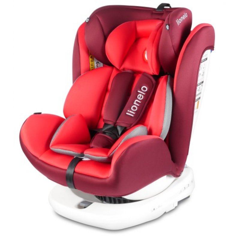 Lionelo παιδικό κάθισμα αυτοκινήτου Bastian BL isofix red 0-36 kg