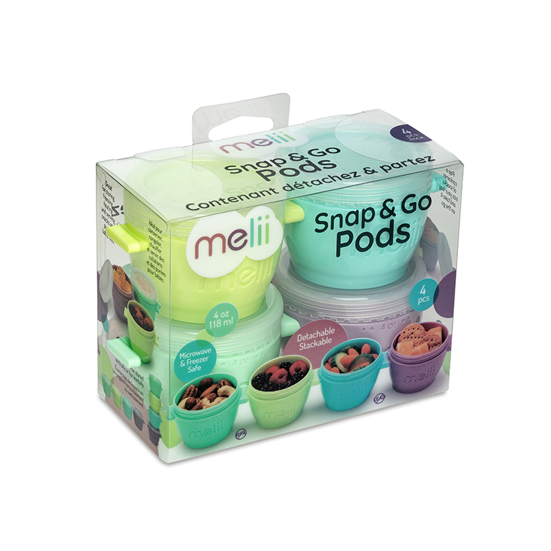 Melii – Snap and Go Pods 4 τεμ 118ml