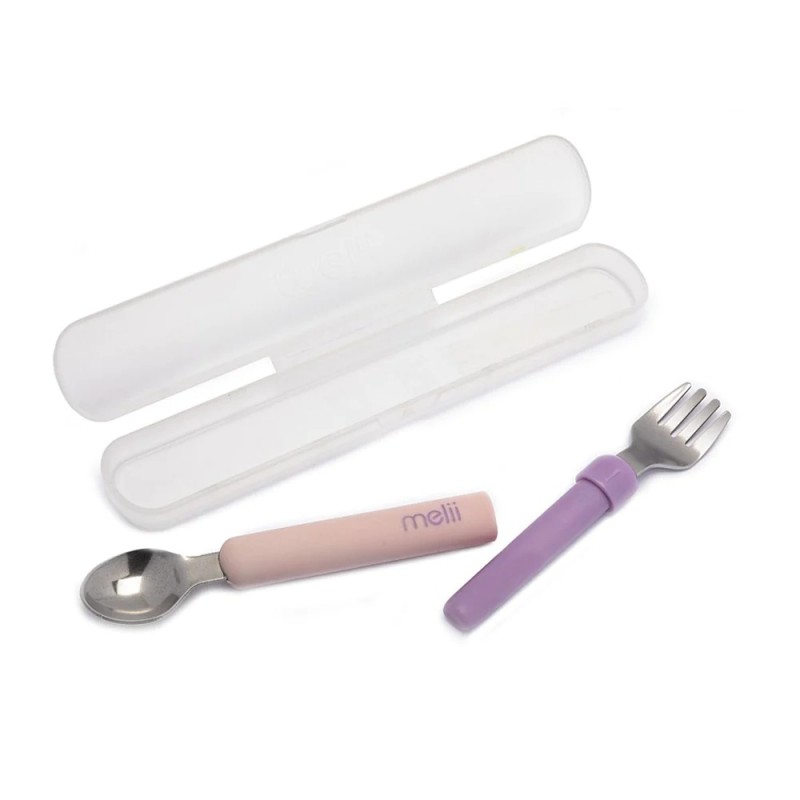 Melii – Spork On the Go Pink/Purple