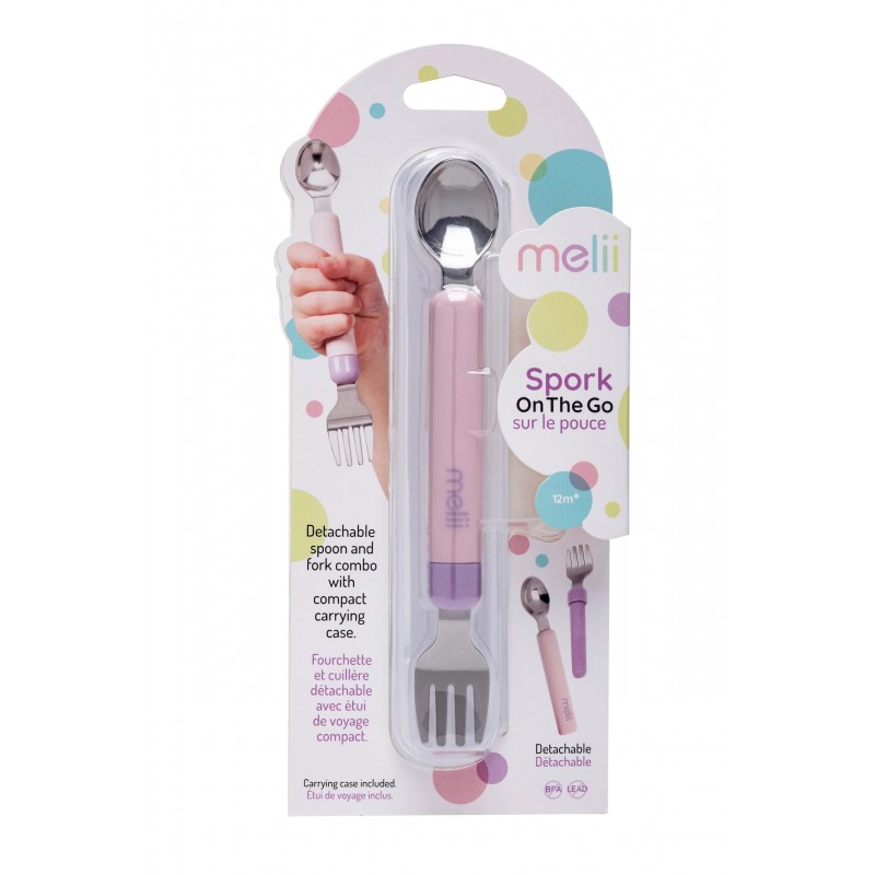 Melii – Spork On the Go Pink/Purple