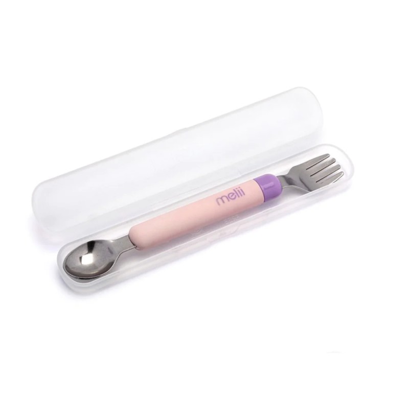 Melii – Spork On the Go Pink/Purple