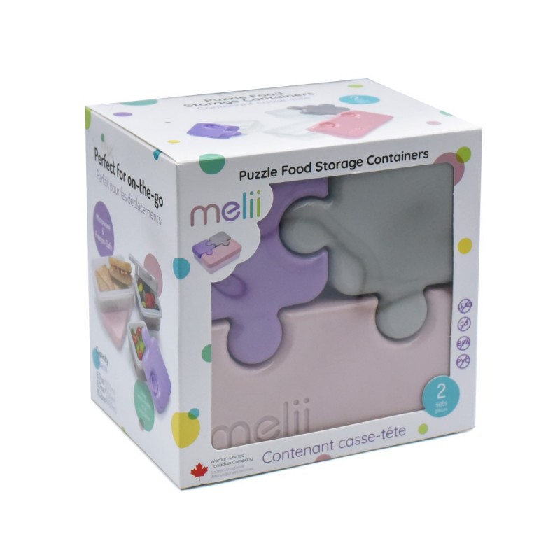 Melli – Φαγητοδοχείο Puzzle Bento 2 Τεμάχια – Girls