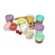 Melii – Glass Baby Food Containers (30 ml set of 6  & 60 ml set of 6)