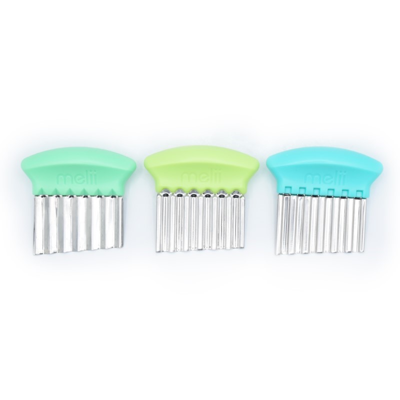 Melii – Crinkle Cutters Blue