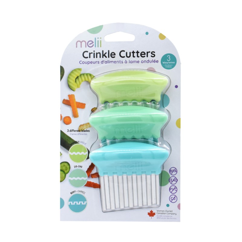 Melii – Crinkle Cutters Blue