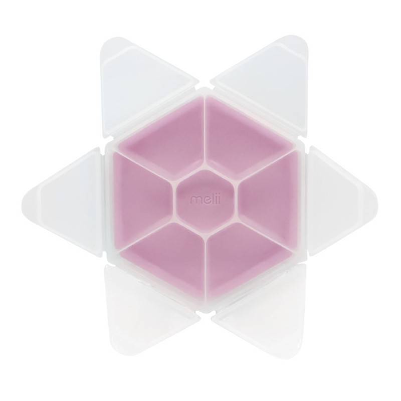 Melii – Snackle Box Hexagon Pink