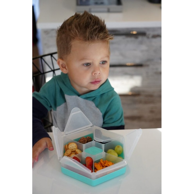 Melii – Snackle Box Hexagon Pink