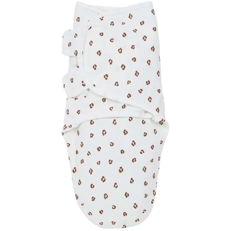 Meyco – Swaddle Mini Panther Ροζ απαλό 0-3 μηνών