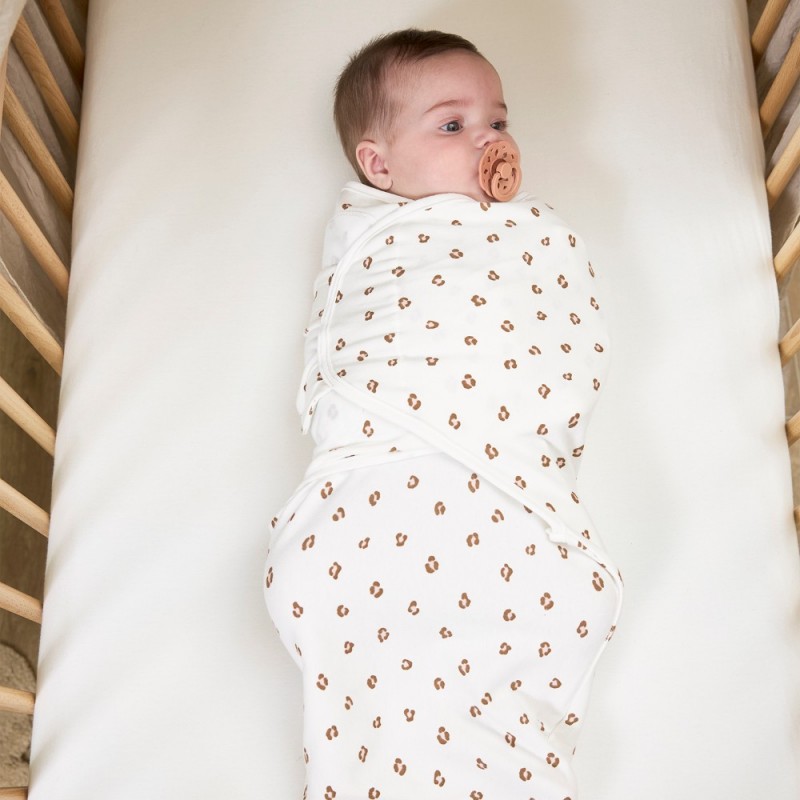 Meyco 2 Pack Swaddle Mini Panther Soft Pink 0-3 μηνών