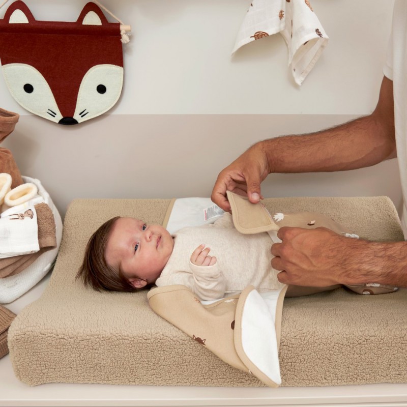 Meyco – Swaddle Forest Animals Sand 0-3 μηνών Meyco – Swaddle Forest Animals Sand 0-3 μηνών