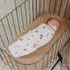 Meyco 2 Pack Swaddle Forest Animals Sand 0-3 μηνών