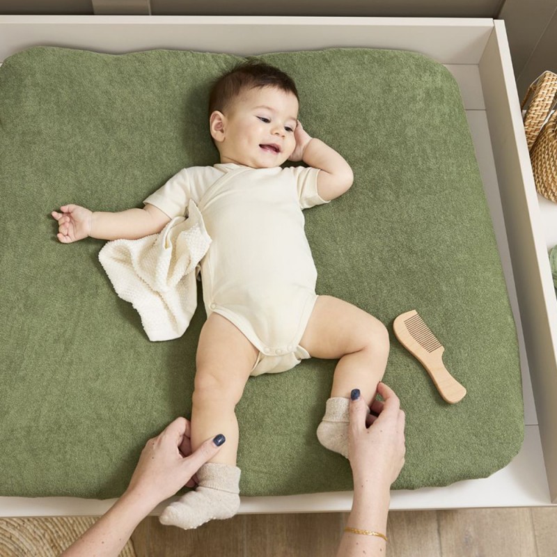 Meyco 6 Λαβέτες Πετσετάκια Popcorn Natural/Soft sand – 30x30cm