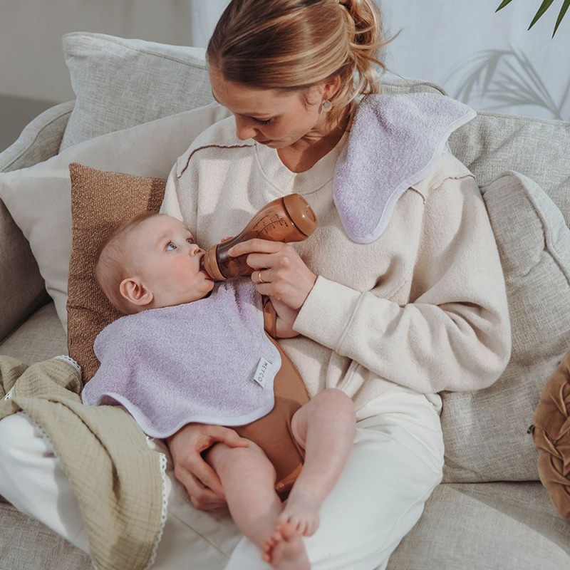 Meyco 3-pack Λαβέτες Πανάκια Προσώπου Wavy – Soft Lavender