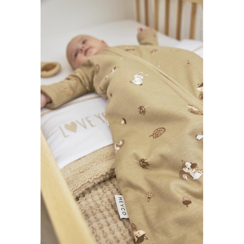 Meyco Baby Animal Υπνόσακος 4 εποχές Beige (6 μηνών – 3 ετών)