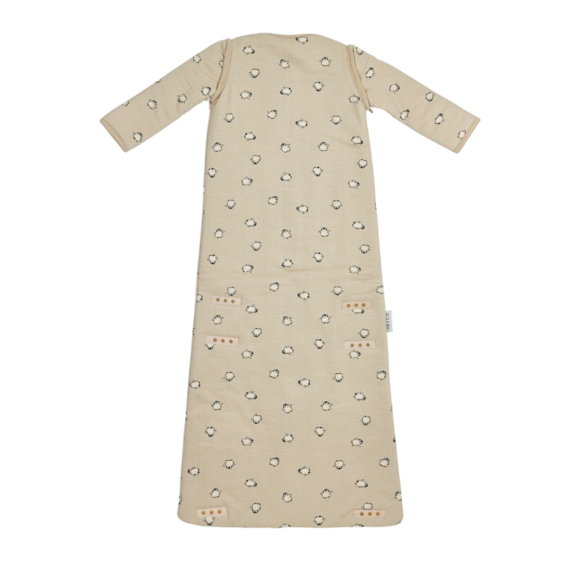 Meyco Υπνόσακος 4 εποχές Penguin Soft Sand (6 μηνών – 3 ετών)
