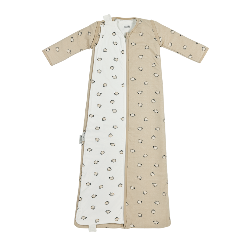 Meyco Υπνόσακος 4 εποχές Penguin Soft Sand (6 μηνών – 3 ετών)