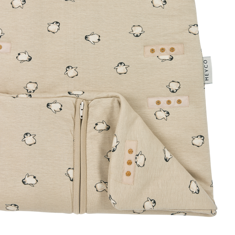 Meyco Υπνόσακος 4 εποχές Penguin Soft Sand (6 μηνών – 3 ετών)