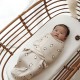 Meyco 2 Pack Swaddle Cheetah/forest green 0-3 μηνών