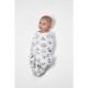 Meyco swaddle multicolour 2τεμ  0-3 μηνών