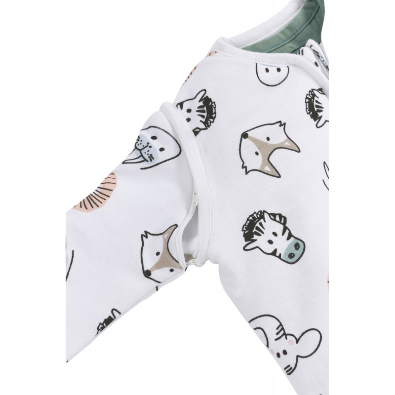 Meyco Baby Animal Υπνόσακος 4 εποχές Πολύχρωμος