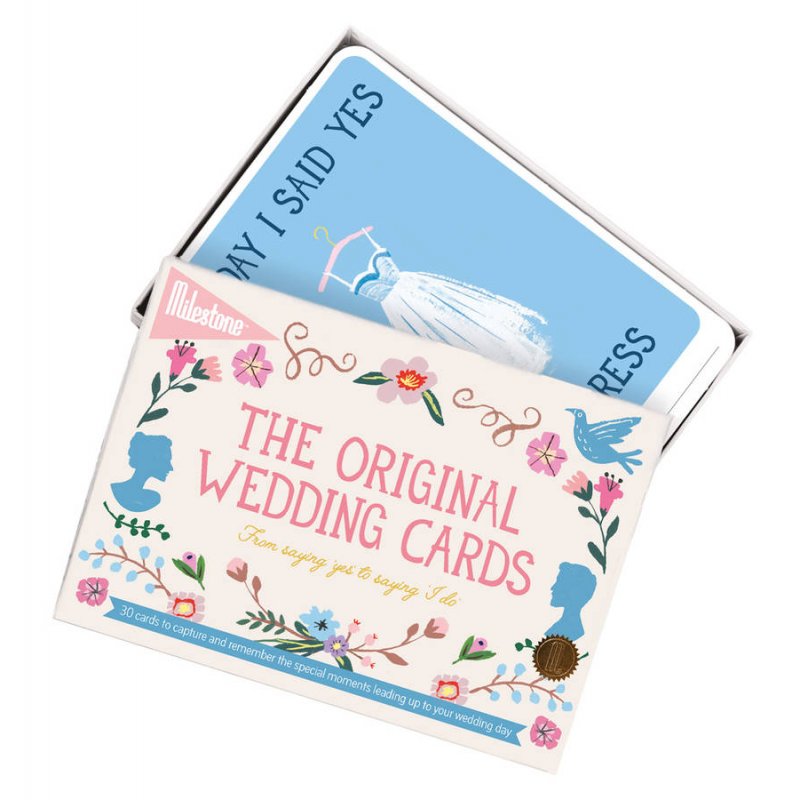 Milestone Wedding cards Φωτο-κάρτες στα αγγλικά