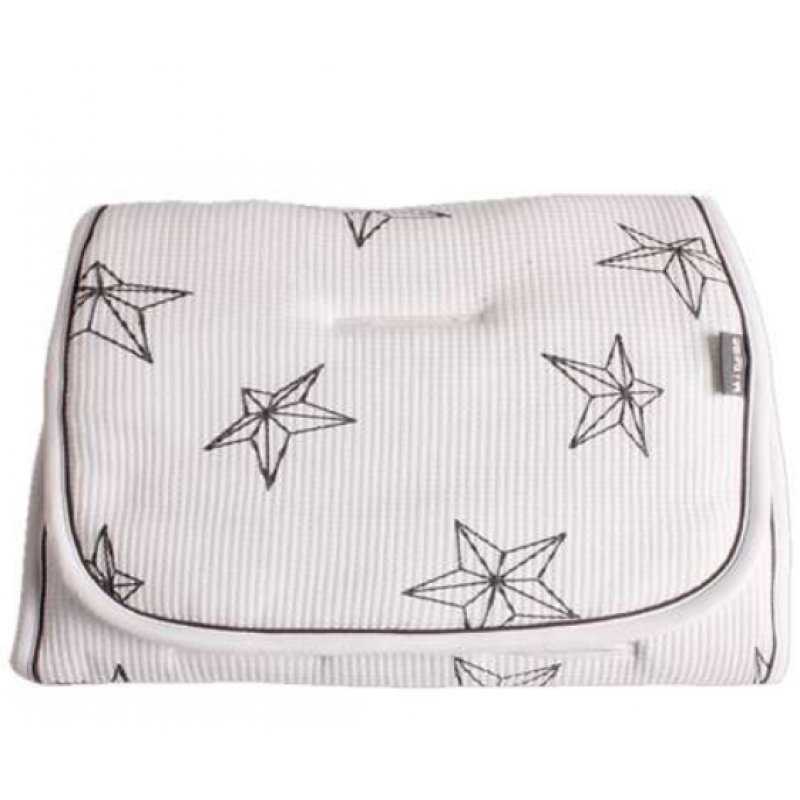 Minene κάλυμμα για το καρότσι και το κάθισμα αυτοκινήτου pique 3d stars 