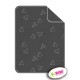 Minene Πικέ Κουβέρτα 3D Dark Grey