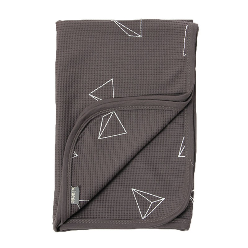 Minene Πικέ Κουβέρτα 3D Dark Grey
