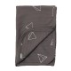 Minene Πικέ Κουβέρτα 3D Dark Grey