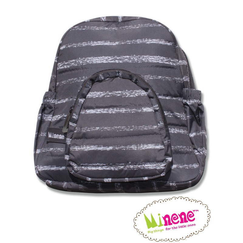 Minene Τσάντα Girl BW Stripes