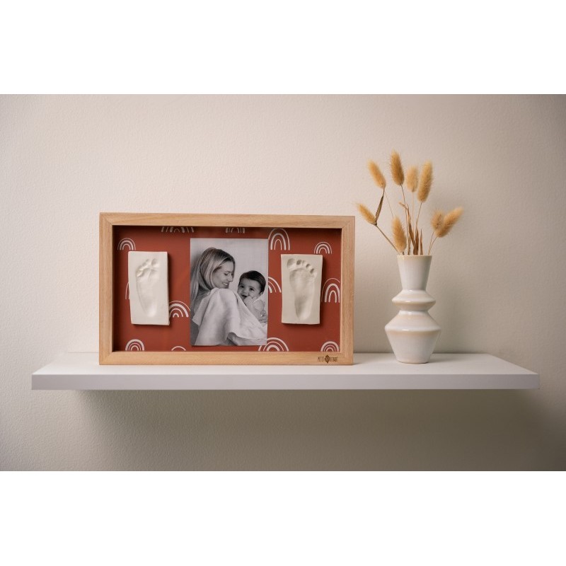 2 Prints Frame – Rainbow Terracotta