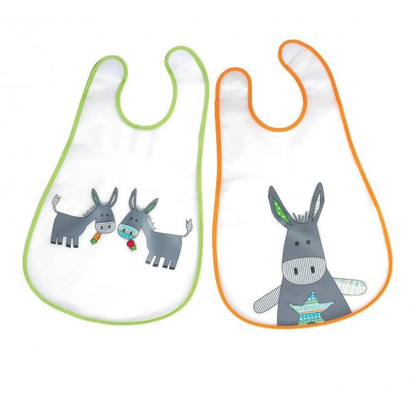 Fashy Little Stars XXL αδιάβροχη σαλιάρα με velcro