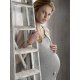 Proud Mama μεταλλόφωνο μενταγιόν εγκυμοσύνης Voetjes pink με αλυσίδα