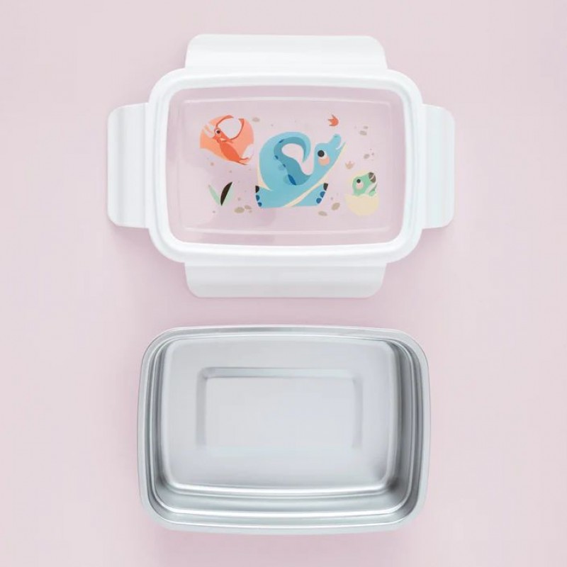 Petit Monkey Φαγητοδοχείο Lunch Box Bento Dinosaur