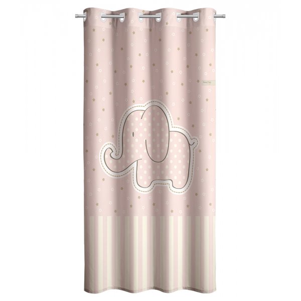 Saint Clair Saint Clair Υφασμάτινη κουρτίνα soft touch africa pink 160x250