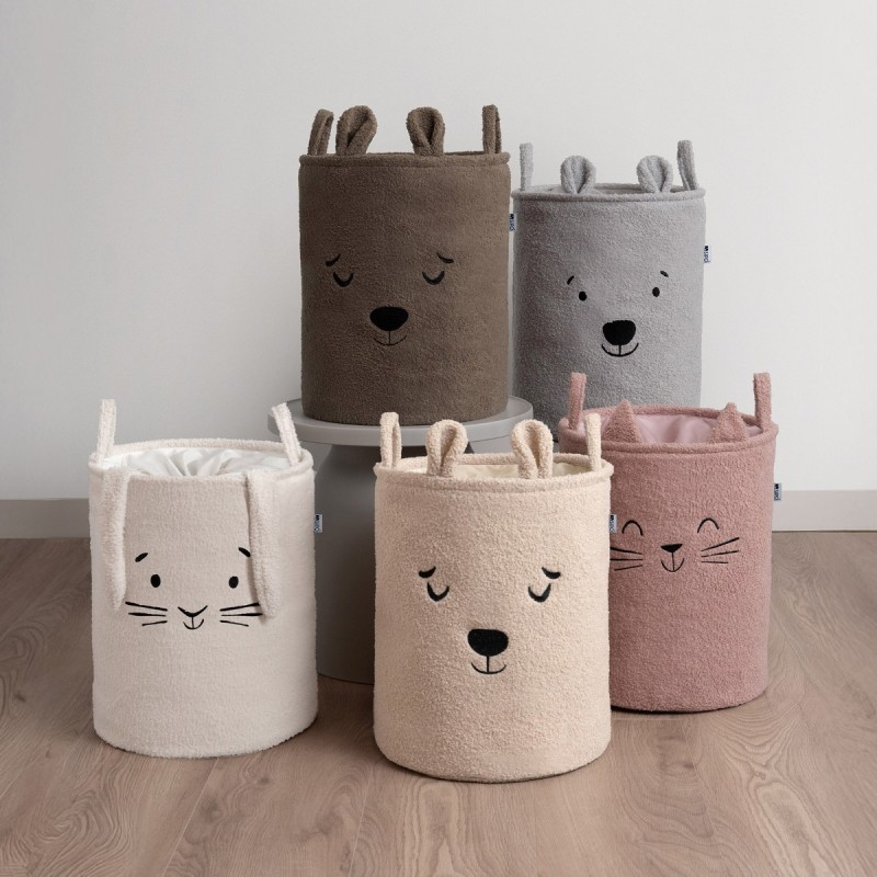 Sipo Premium Πολυχρηστικό Καλάθι Μπουκλέ 43L Γατούλα Pink