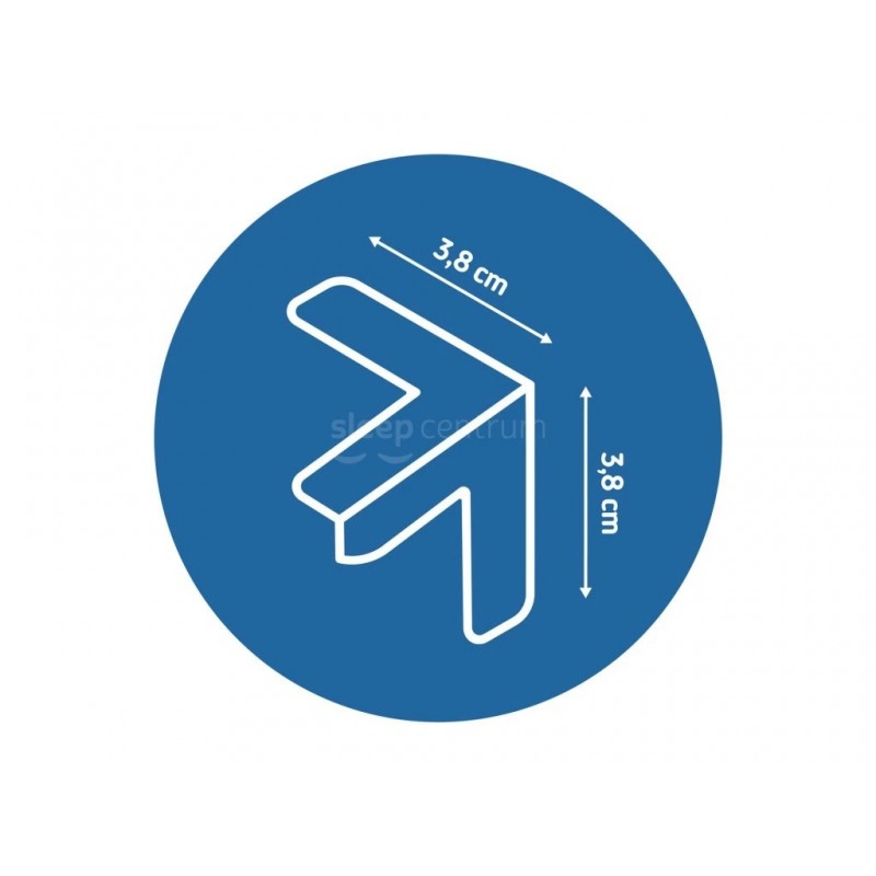 Sipo Σετ Προστατευτικά Γωνιών Τύπου Τ 12 τμχ Διάφανα