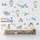 Sipo Wall Stickers Airplanes