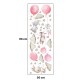 Sipo Wall Sticker Bunny Balloons Pink