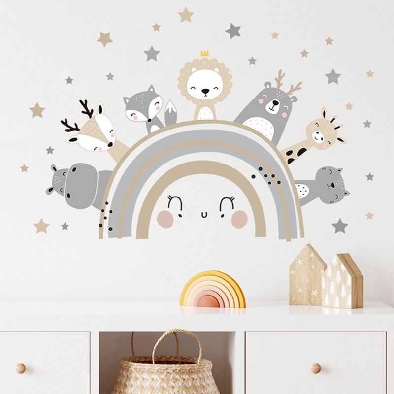 Sipo Wall Sticker Cute Animals