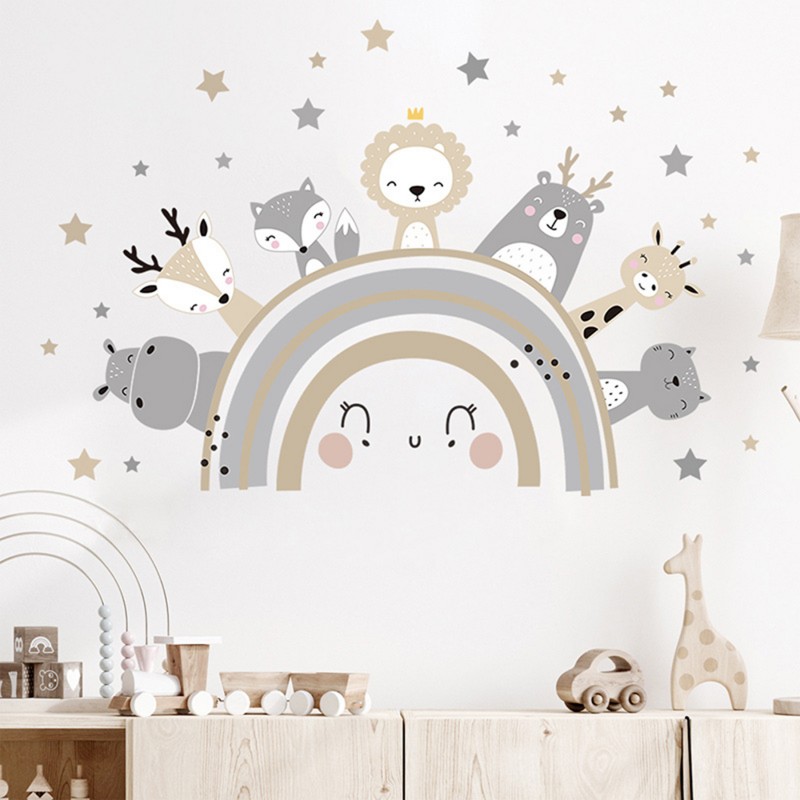 Sipo Wall Sticker Cute Animals