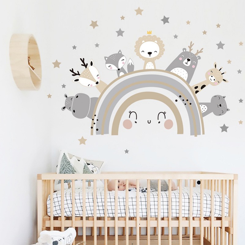 Sipo Wall Sticker Cute Animals