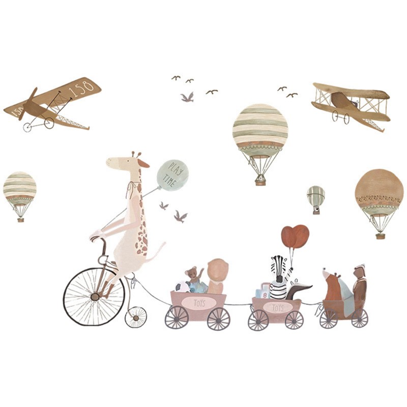 Sipo Wall Sticker Giraffe A Friends