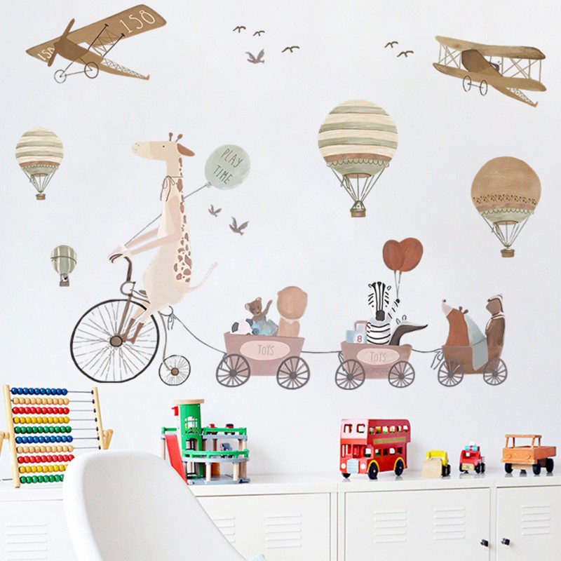 Sipo Wall Sticker Giraffe A Friends