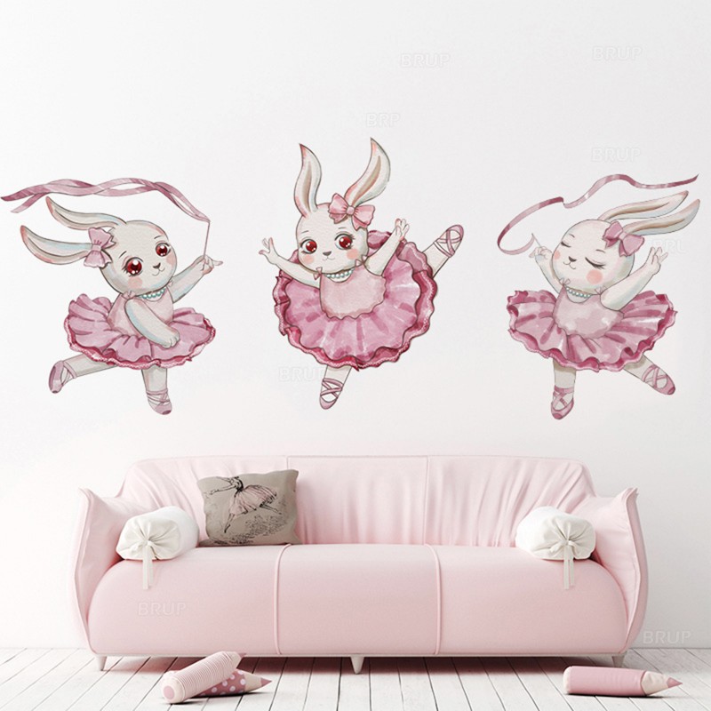 Sipo Wall Sticker Ballerina Bunny