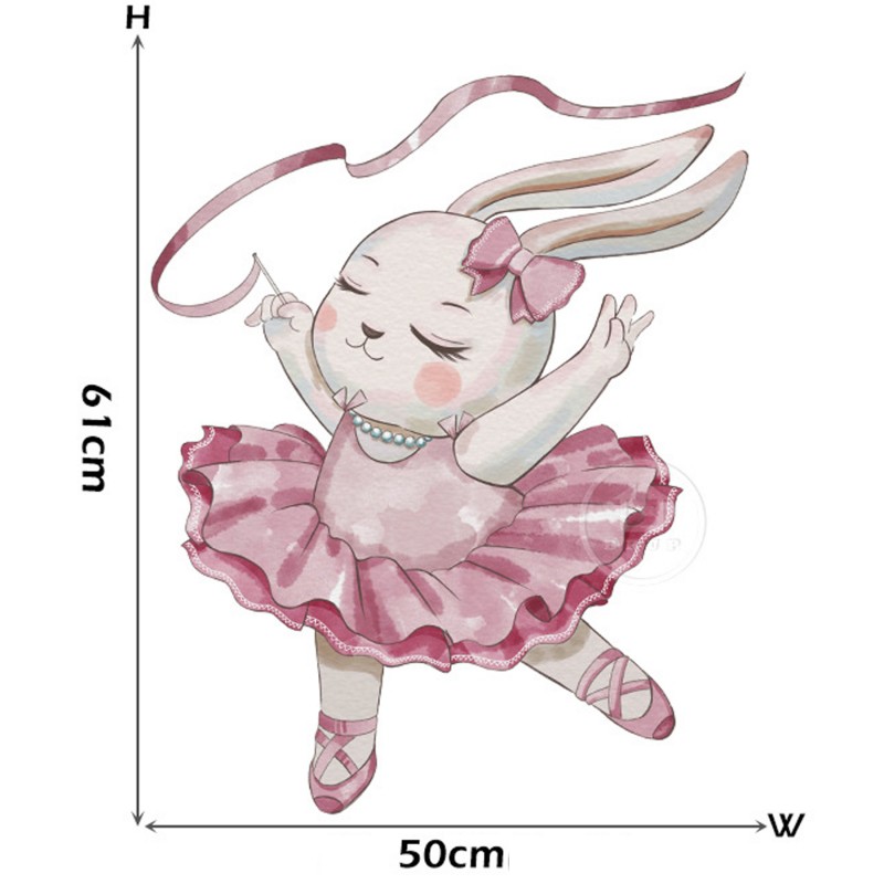 Sipo Wall Sticker Ballerina Bunny