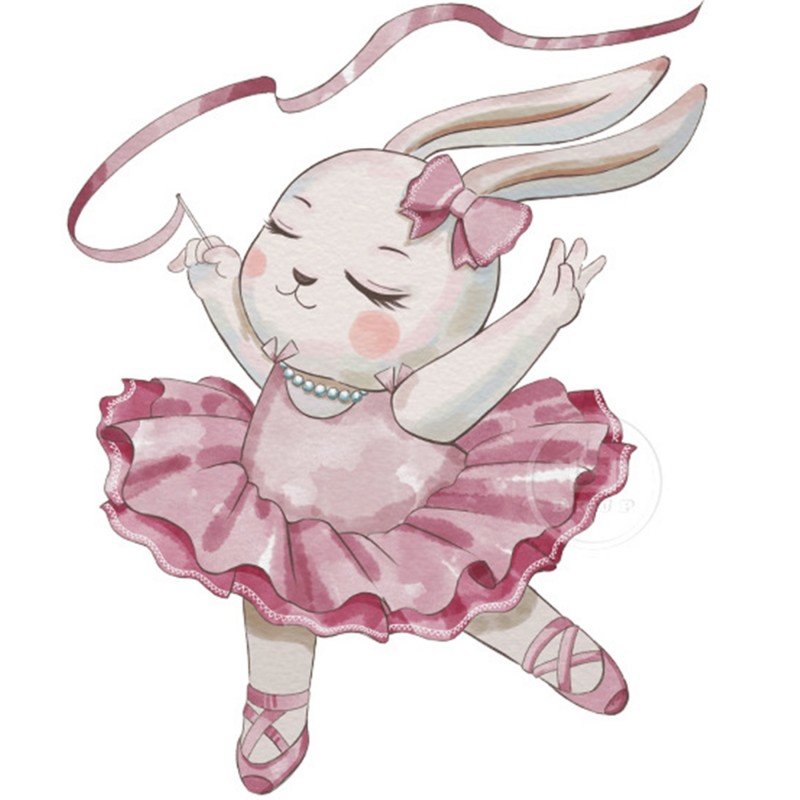 Sipo Wall Sticker Ballerina Bunny